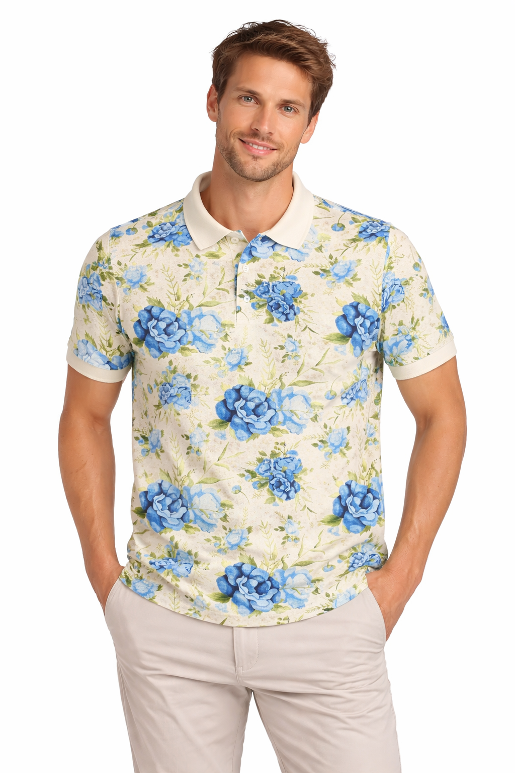 Premium Printed Polo Shirt